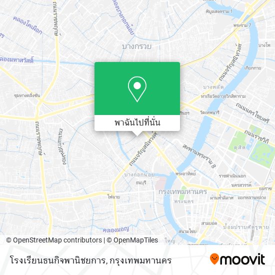 โรงเรียนธนกิจพานิชยการ แผนที่