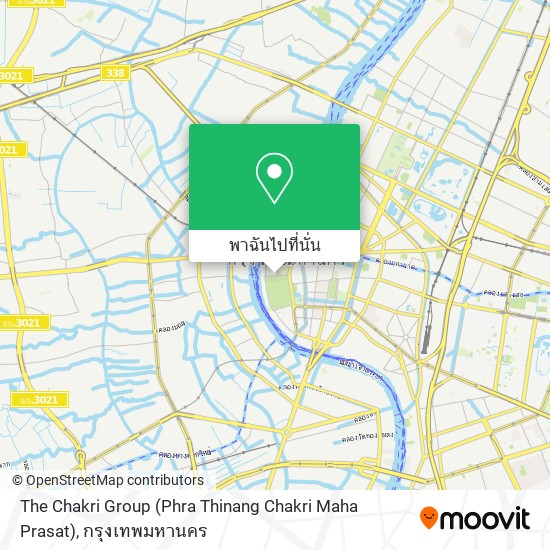 The Chakri Group (Phra Thinang Chakri Maha Prasat) แผนที่