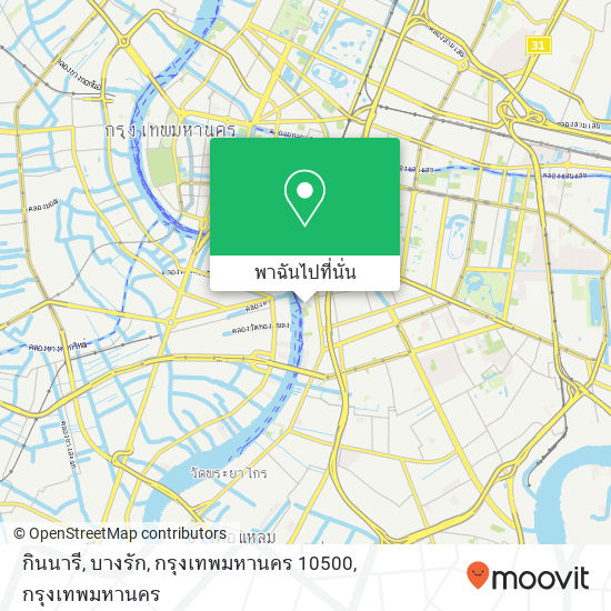 กินนารี, บางรัก, กรุงเทพมหานคร 10500 แผนที่