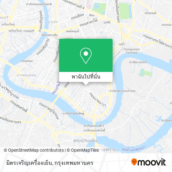 มิตรเจริญเครื่องเย็น แผนที่