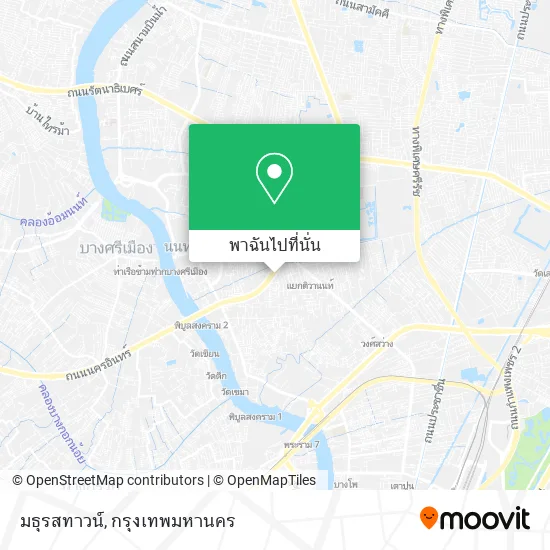มธุรสทาวน์ แผนที่