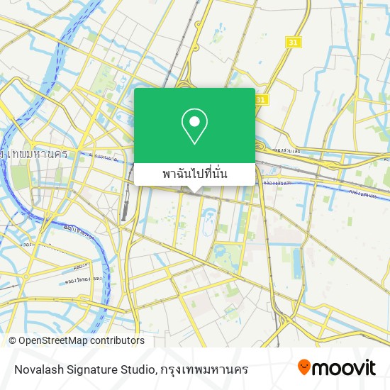 Novalash Signature Studio แผนที่