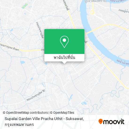 Supalai Garden Ville Pracha Uthit - Suksawat แผนที่