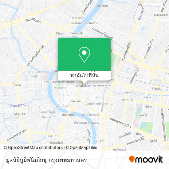 มูลนิธิภูมิพโลภิกขุ แผนที่