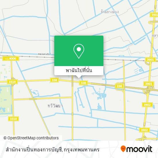 สำนักงานปิ่นทองการบัญชี แผนที่