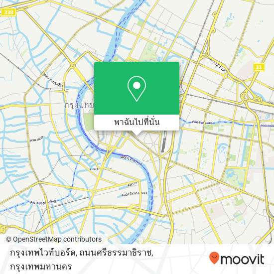 กรุงเทพไวท์บอร์ด, ถนนศรีธรรมาธิราช แผนที่