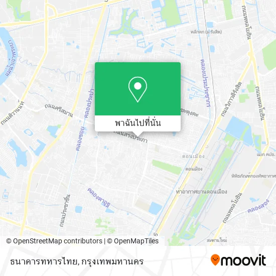 ธนาคารทหารไทย แผนที่