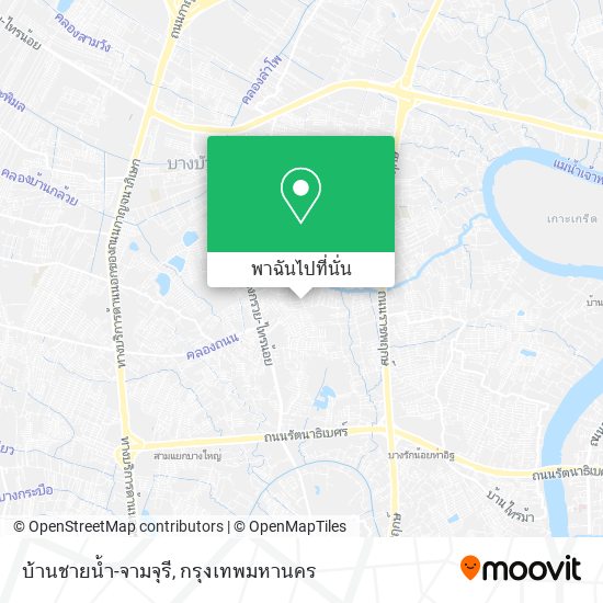 บ้านชายน้ำ-จามจุรี แผนที่