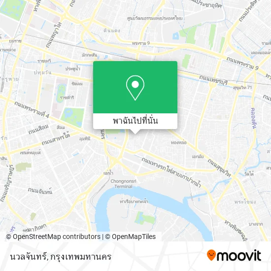 นวลจันทร์ แผนที่