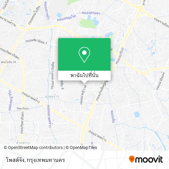 โพสต์จัง แผนที่