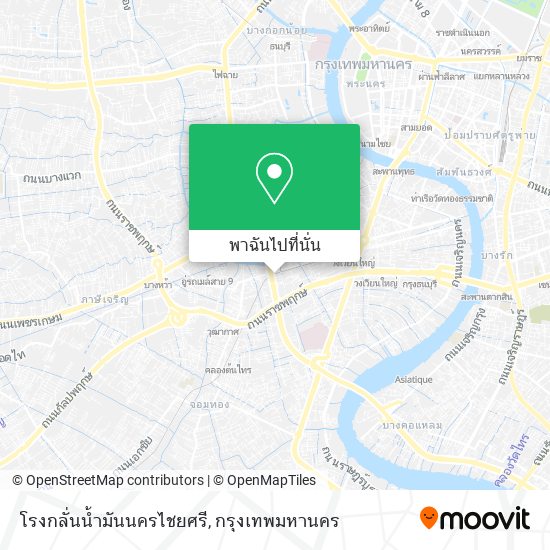 โรงกลั่นน้ำมันนครไชยศรี แผนที่