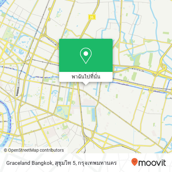 Graceland Bangkok, สุขุมวิท 5 แผนที่