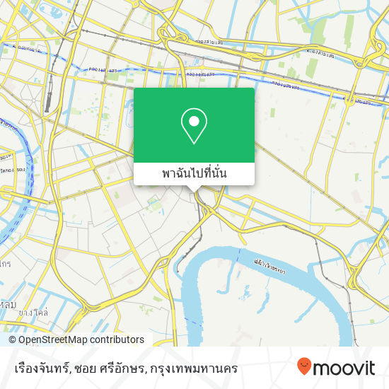 เรืองจันทร์, ซอย ศรีอักษร แผนที่