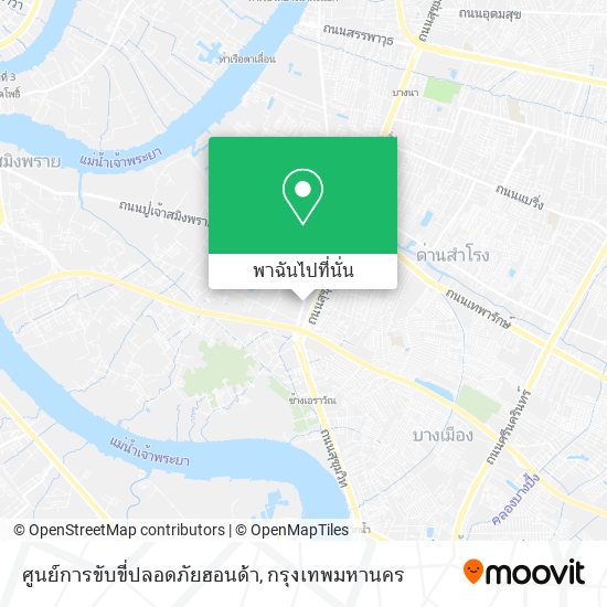 ศูนย์การขับขี่ปลอดภัยฮอนด้า แผนที่