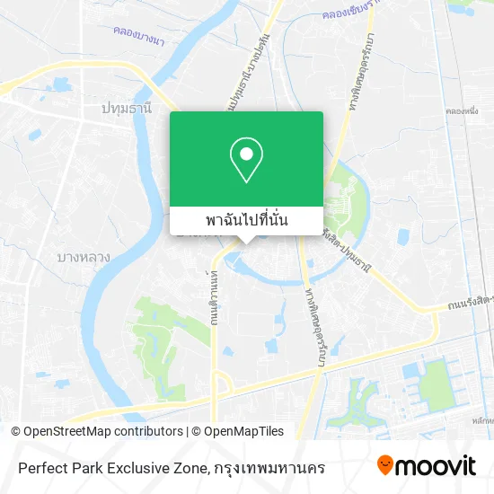 Perfect Park Exclusive Zone แผนที่