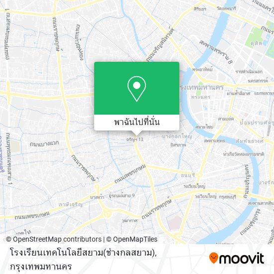 โรงเรียนเทคโนโลยีสยาม(ช่างกลสยาม) แผนที่