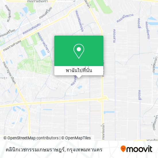 คลินิกเวชกรรมเกษมราษฎร์ แผนที่