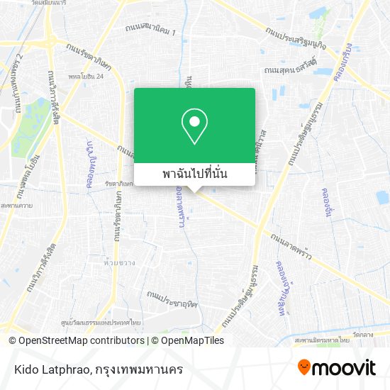 Kido Latphrao แผนที่