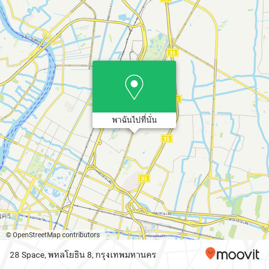 28 Space, พหลโยธิน 8 แผนที่