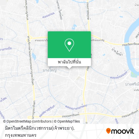 มิตรไมตรีคลินิกเวชกรรม(เจ้าพระยา) แผนที่