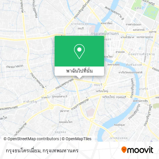 กรุงธนโครเมี่ยม แผนที่