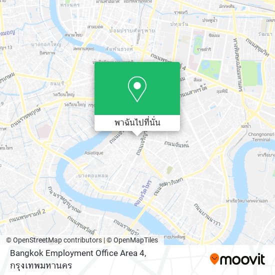 Bangkok Employment Office Area 4 แผนที่