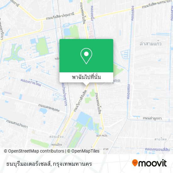 ธนบุรีมอเตอร์เซลส์ แผนที่