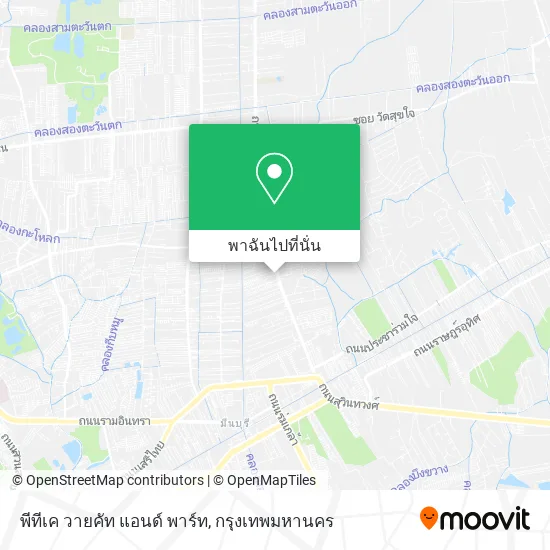 พีทีเค วายคัท แอนด์ พาร์ท แผนที่