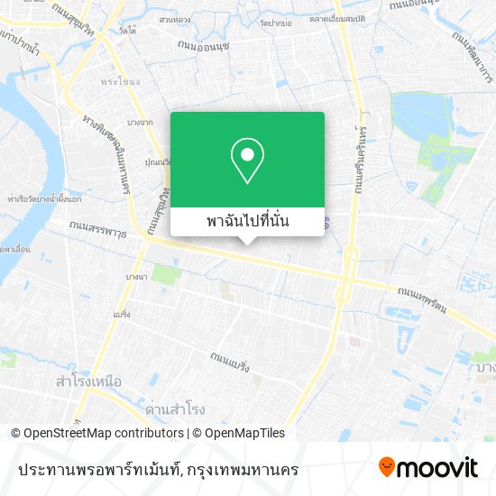 ประทานพรอพาร์ทเม้นท์ แผนที่