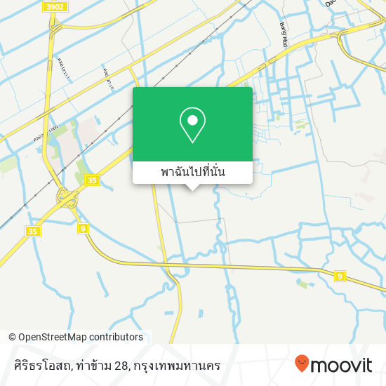 ศิริธรโอสถ, ท่าข้าม 28 แผนที่