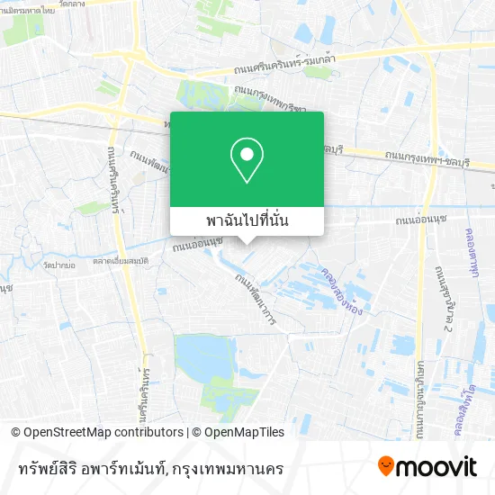 ทรัพย์สิริ อพาร์ทเม้นท์ แผนที่