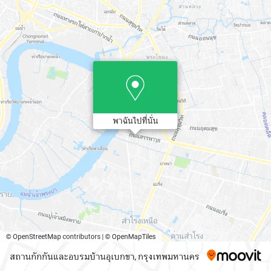 สถานกักกันและอบรมบ้านอุเบกขา แผนที่