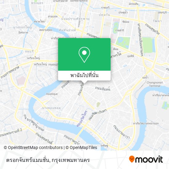 ตรอกจันทร์แมนชั่น แผนที่