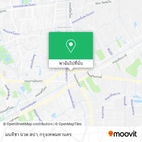 มนทิชา นวด สปา แผนที่