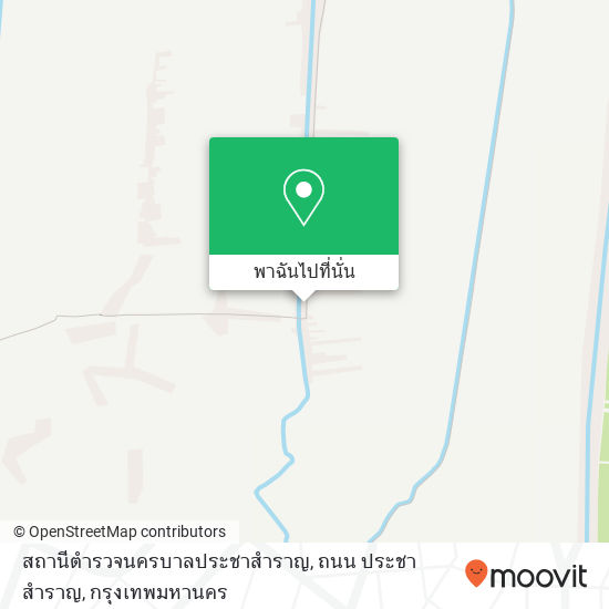 สถานีตำรวจนครบาลประชาสำราญ, ถนน ประชาสำราญ แผนที่