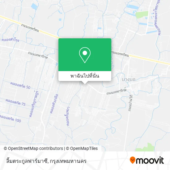 ลิ้มตระกูลฟาร์มาซี แผนที่