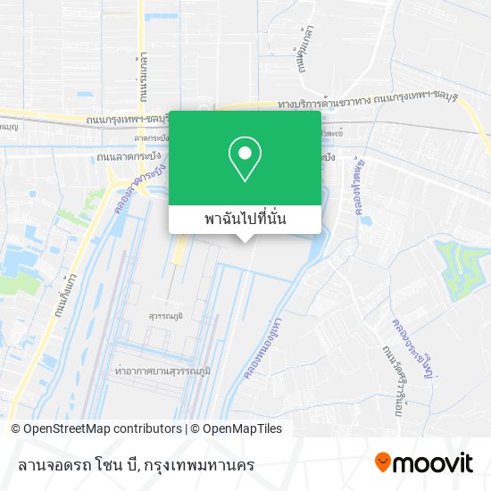 ลานจอดรถ โซน บี แผนที่