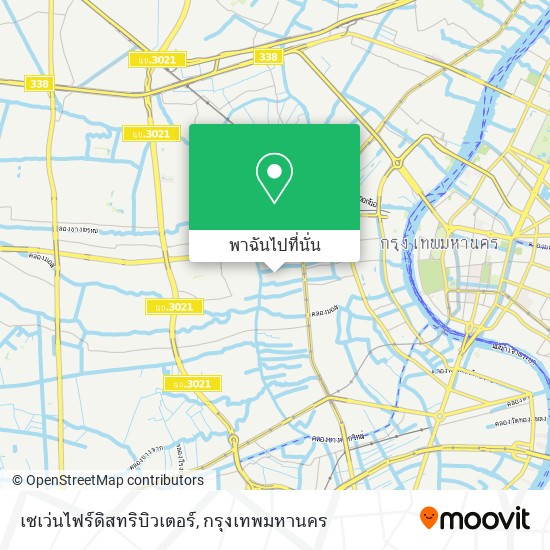 เซเว่นไฟร์ดิสทริบิวเตอร์ แผนที่