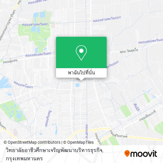 วิทยาลัยอาชีวศึกษาเจริญพัฒนาบริหารธุรกิจ แผนที่