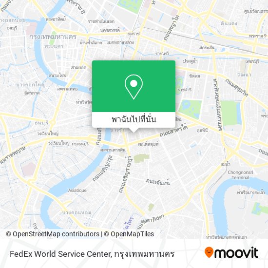FedEx World Service Center แผนที่