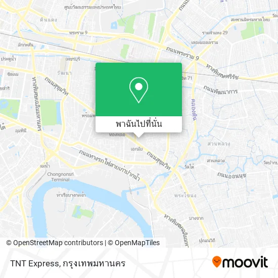 TNT Express แผนที่