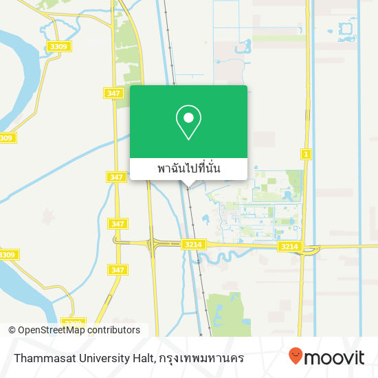Thammasat University Halt แผนที่