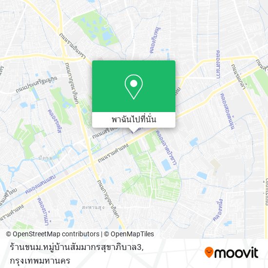 ร้านขนม.หมู่บ้านสัมมากรสุขาภิบาล3 แผนที่
