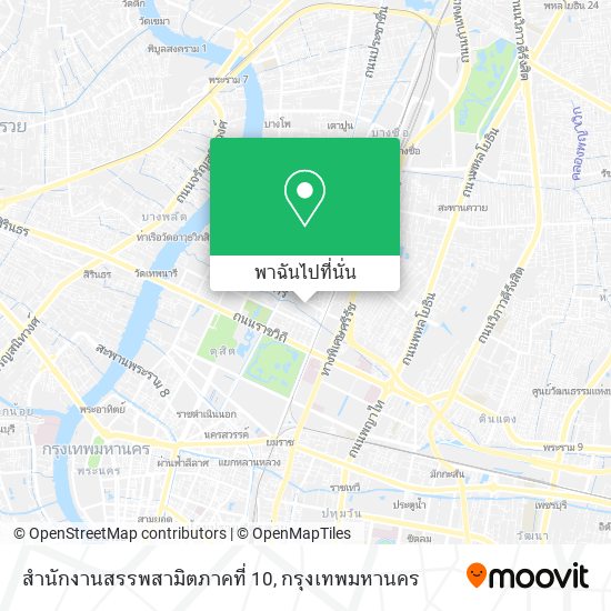 สํานักงานสรรพสามิตภาคที่ 10 แผนที่