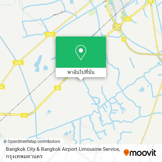 Bangkok City & Bangkok Airport Limousine Service แผนที่