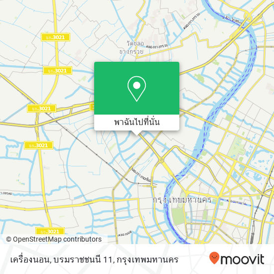 เครื่องนอน, บรมราชชนนี 11 แผนที่