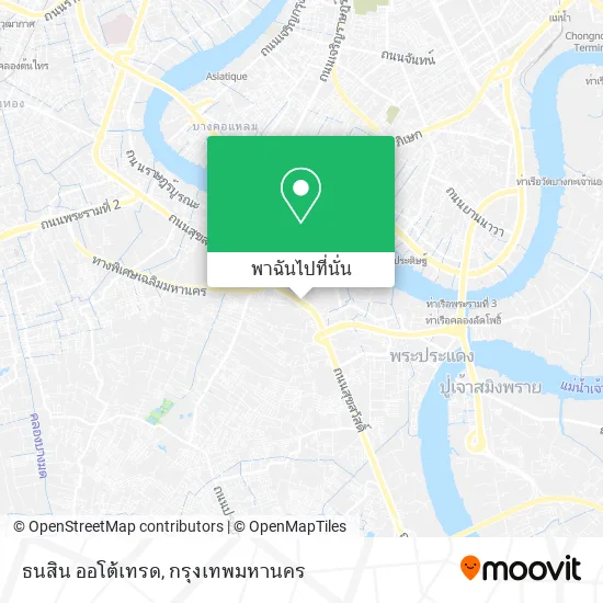 ธนสิน ออโต้เทรด แผนที่