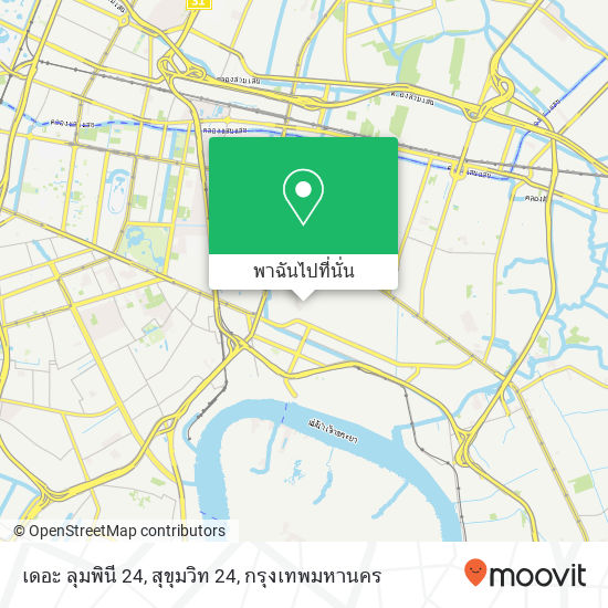 เดอะ ลุมพินี 24, สุขุมวิท 24 แผนที่