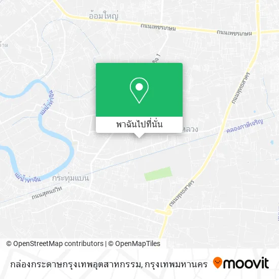 กล่องกระดาษกรุงเทพอุตสาหกรรม แผนที่