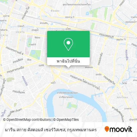 มารีน สกาย คัสตอมส์ เซอร์วิสเซส แผนที่